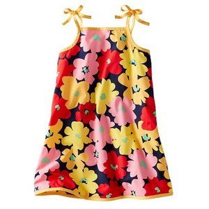 NEW Hanna Andersson Floral Perfect Poplin Sundress 150 (12) NWT Cotton Poplin